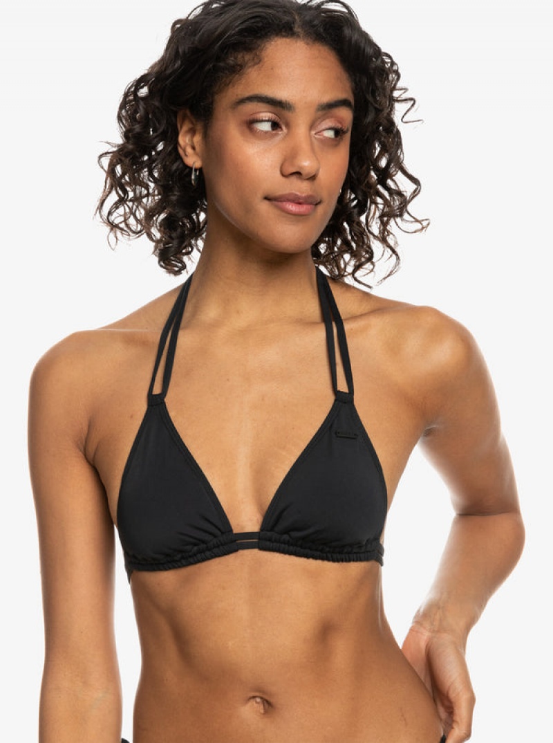 Roxy Solid Beach Classics Mini Tikitri Bikini Felsők | 7321890-SW