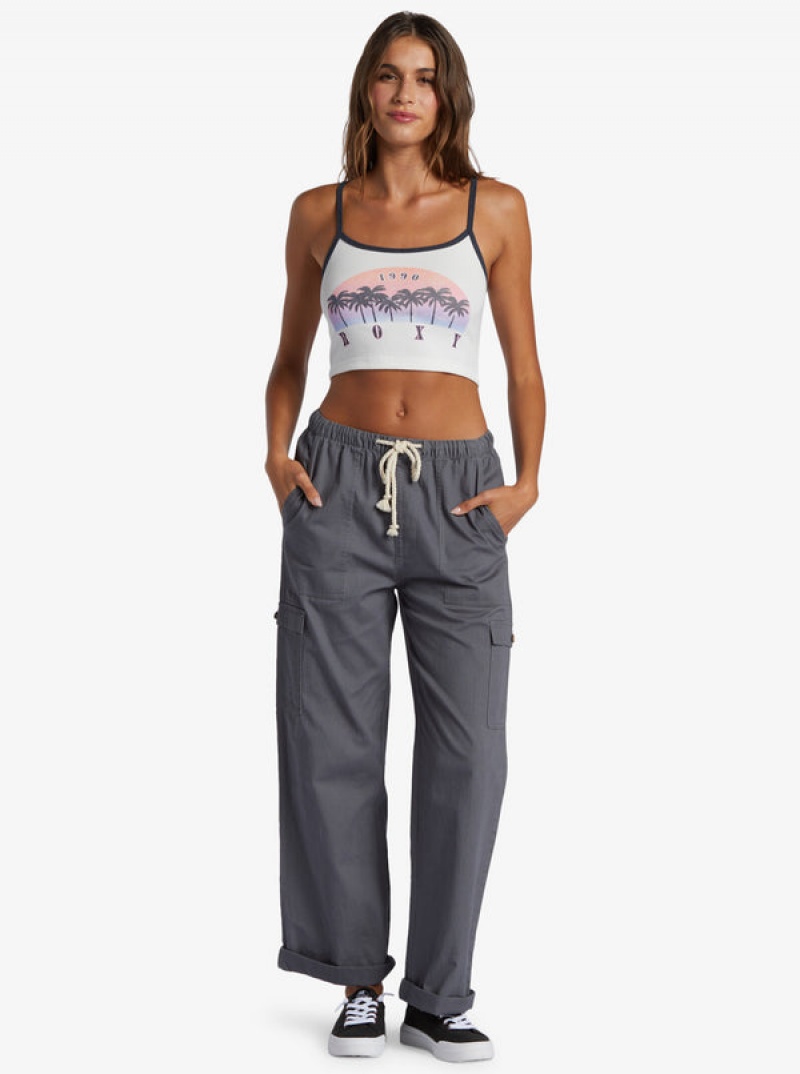 Roxy Sunset Palms Crop Felsők | 3076419-NH