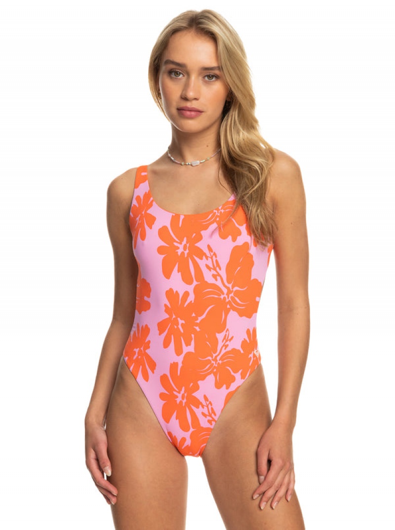 Roxy Surf.Kind.Kate. Reversible One-Piece Fürdőruha | 5902731-BU