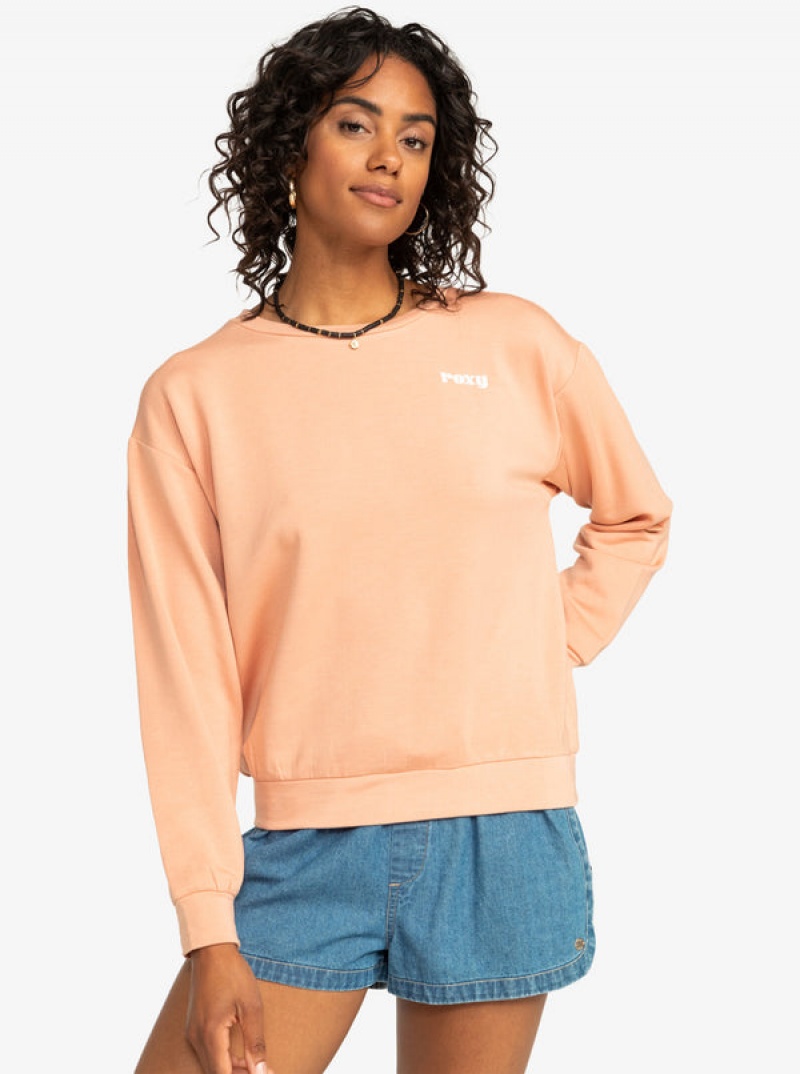 Roxy Surfing By Moonlight Crew Neck Kapucnis Pulóver | 7695083-UV