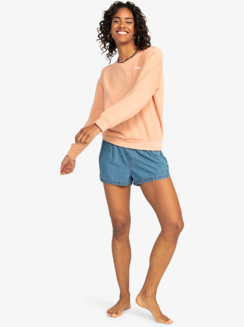 Roxy Surfing By Moonlight Crew Neck Nappali Ruha | 3268790-RO