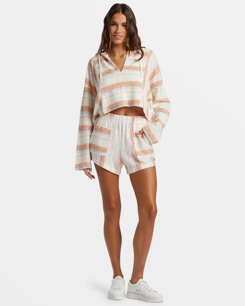 Roxy Todos Santos Poncho Stílusok Kapucnis Pulóver | 6419237-RB