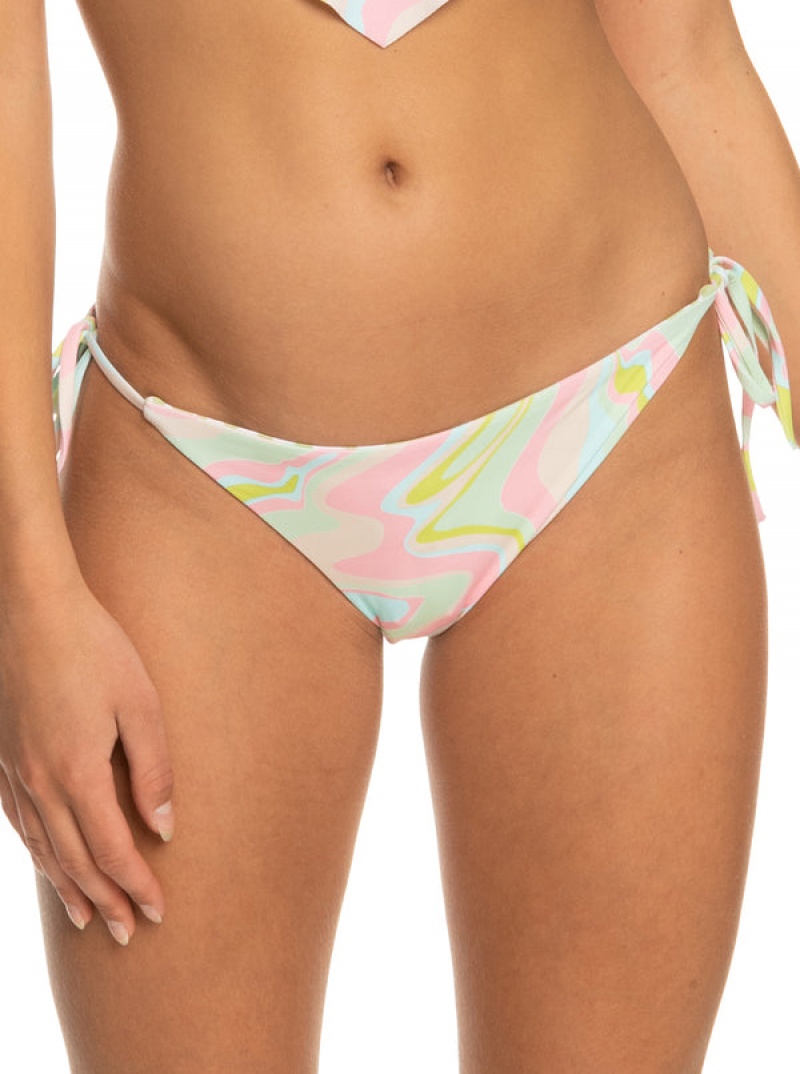 Roxy Tropics Hype Cheeky Reversible Bikini Alsó | 7462835-HR