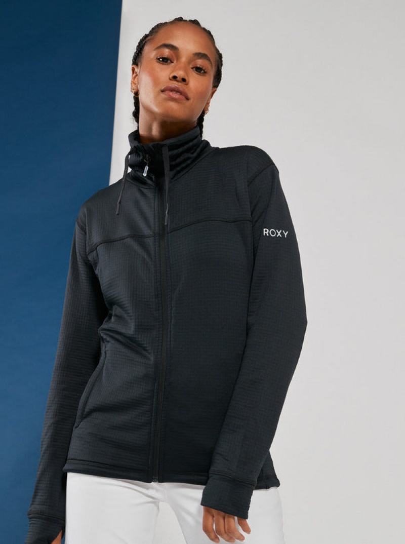 Roxy Vertere Technical Zip-Up Fleece Kapucnis Pulóver | 9405267-TH