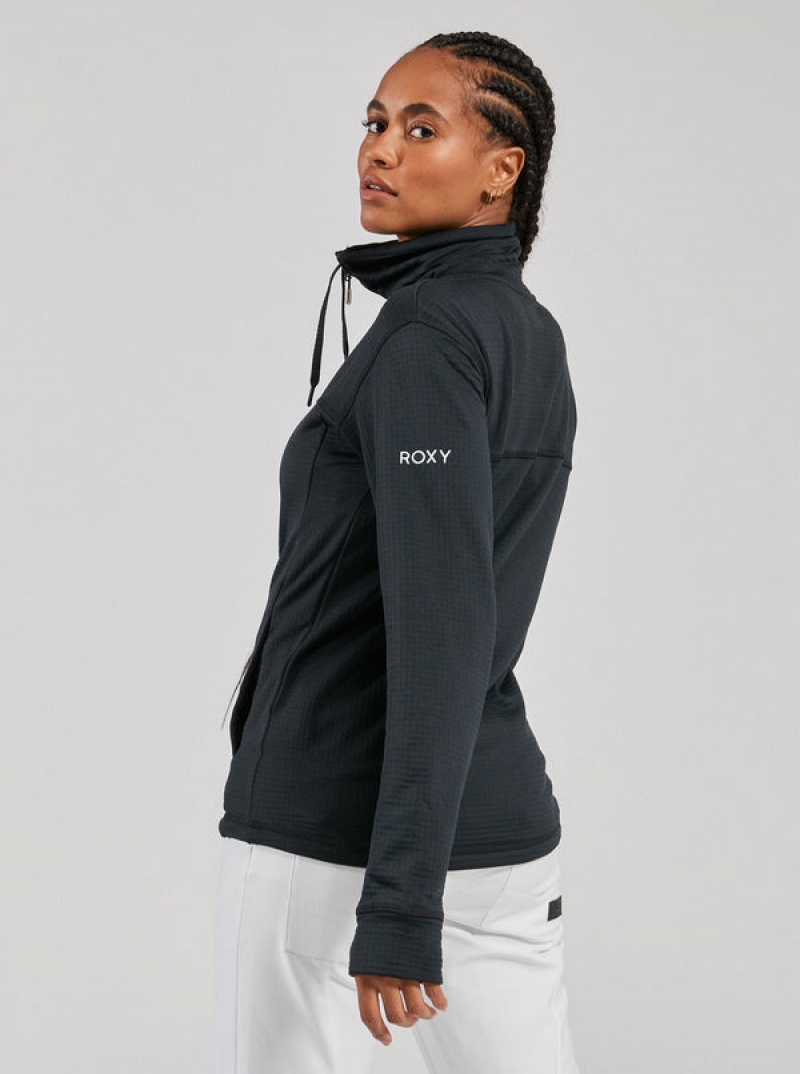 Roxy Vertere Technical Zip-Up Fleece Kapucnis Pulóver | 9405267-TH