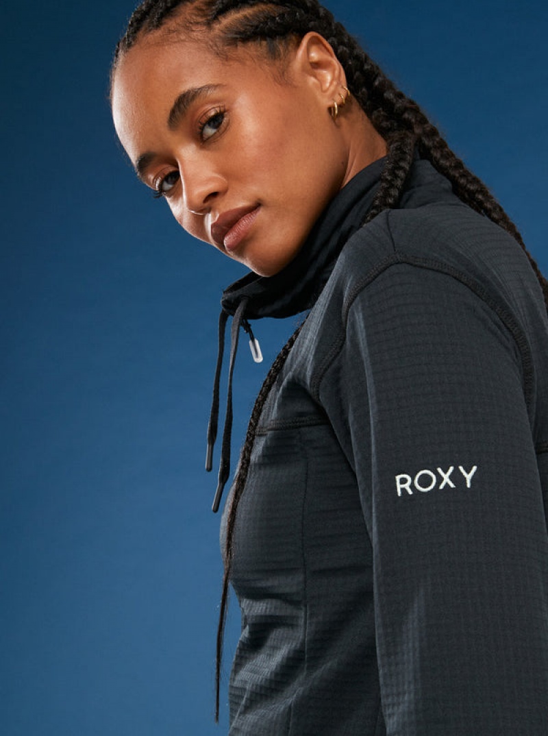 Roxy Vertere Technical Zip-Up Fleece Kapucnis Pulóver | 9405267-TH