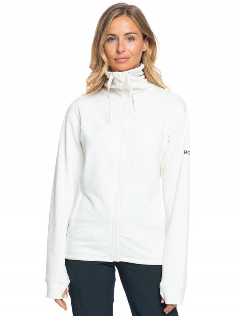 Roxy Vertere Technical Zip-Up Fleece Kapucnis Pulóver | 1652843-XL