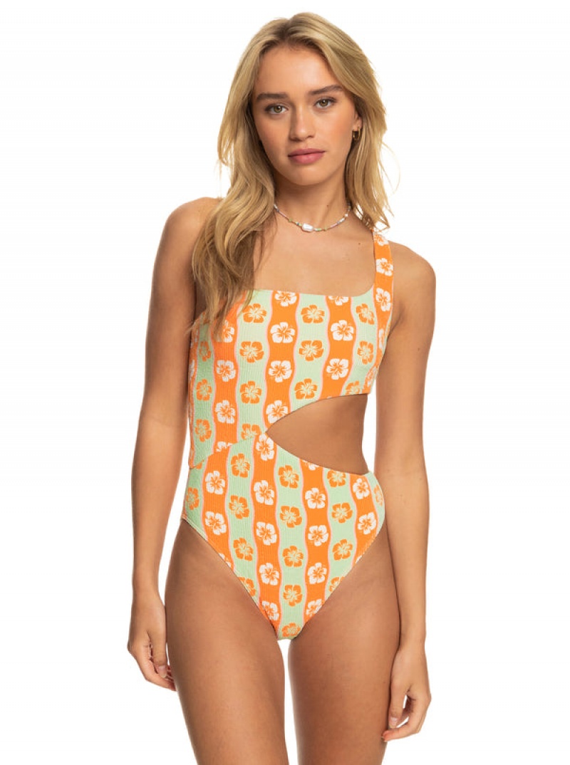 Roxy Wavy Babe One-Piece Fürdőruha | 0374681-ID