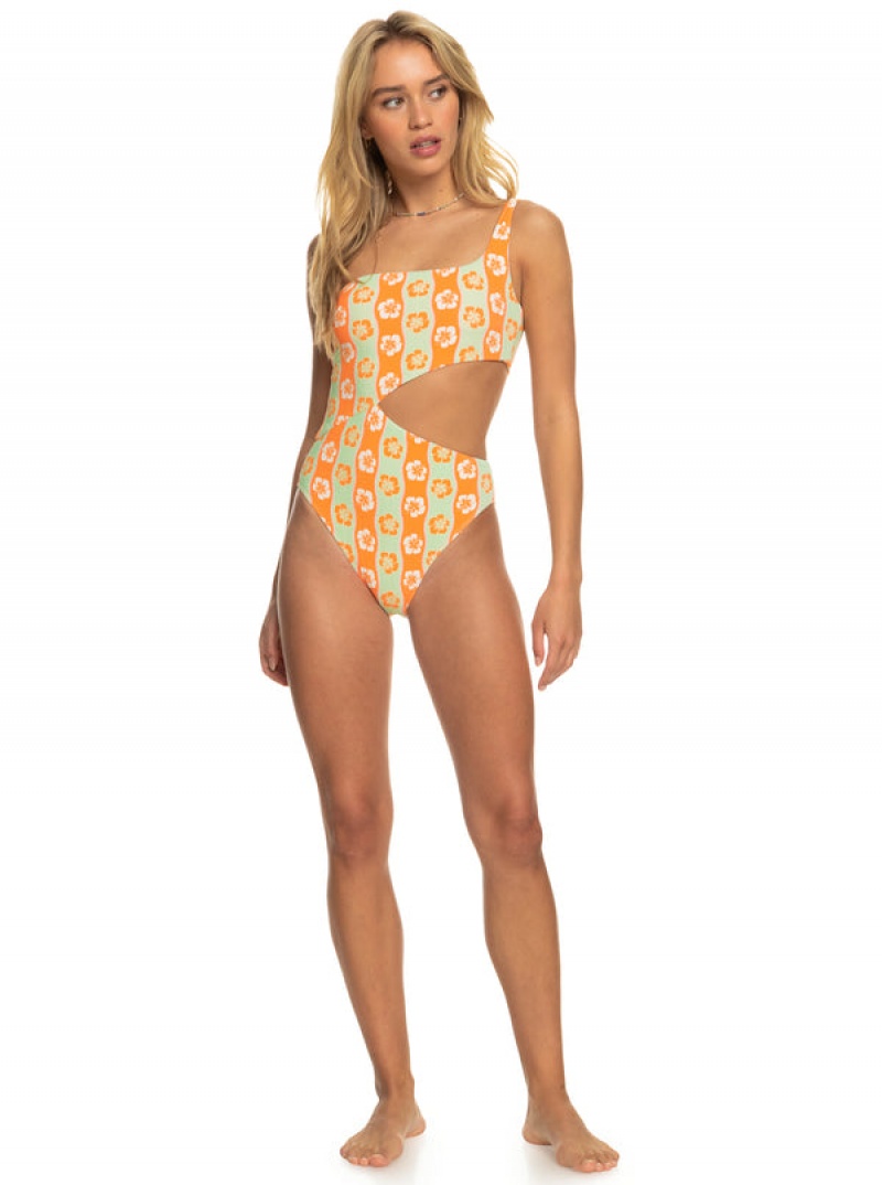 Roxy Wavy Babe One-Piece Fürdőruha | 0374681-ID