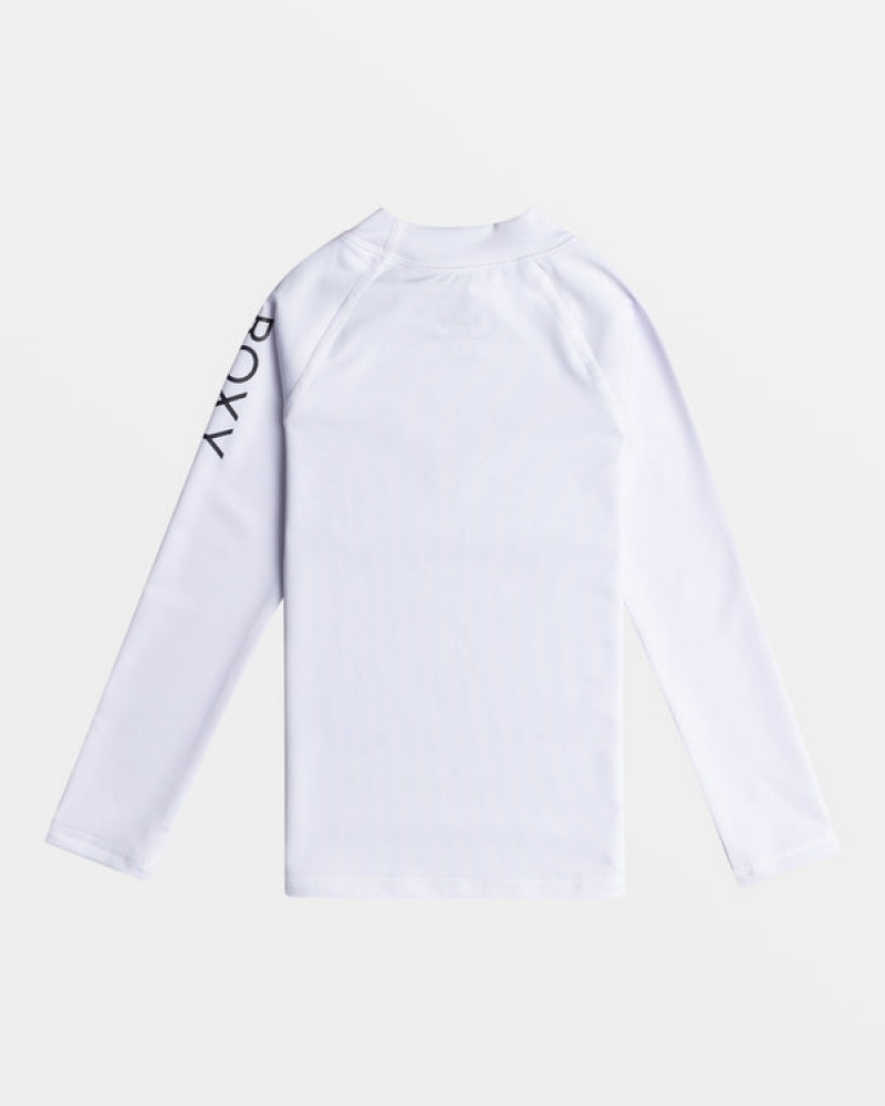 Roxy Whole Hearted Long Sleeve UPF 50 Rashguard Fürdőruha Lány | 1420583-HN