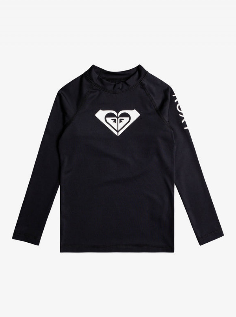 Roxy Whole Hearted Long Sleeve UPF 50 Rashguard Fürdőruha Lány | 4861572-KA