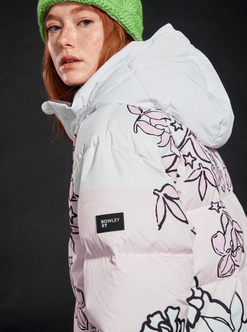 Roxy X Rowley Puffer Technical Snowboardkabát | 8275930-YM